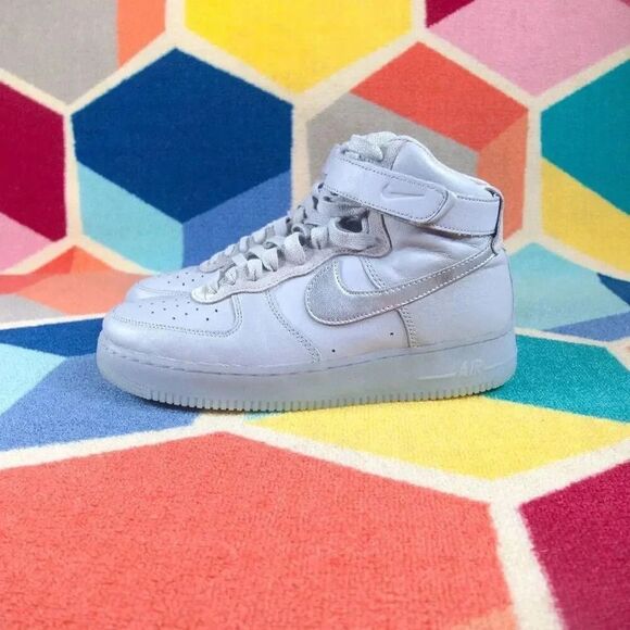 Nike Air Force 1 High Mens Sportswear Shoes Gray DZ5428-001Size 10.